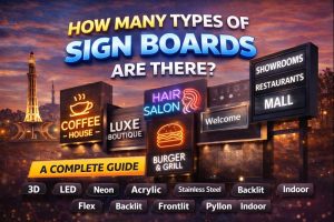 How Many Types of Sign Boards Are There? A Complete Guide